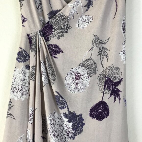 ASTR the Label Lilac Spaghetti Strap Faux Wrap Maxi Dress Size X-Small - Picture 6 of 11
